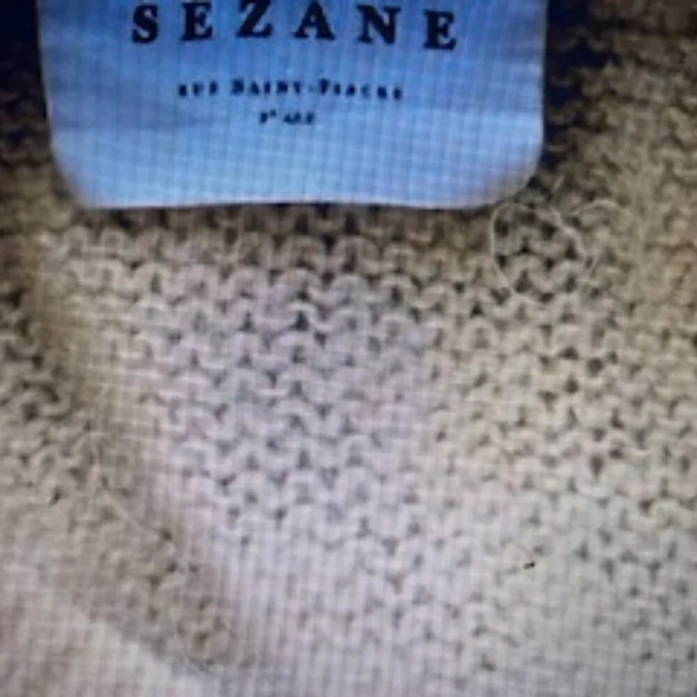Sézane Egide Mohair Blend Jumper Cardigan – Pastel Yellow Size L - Picture 4 of 5